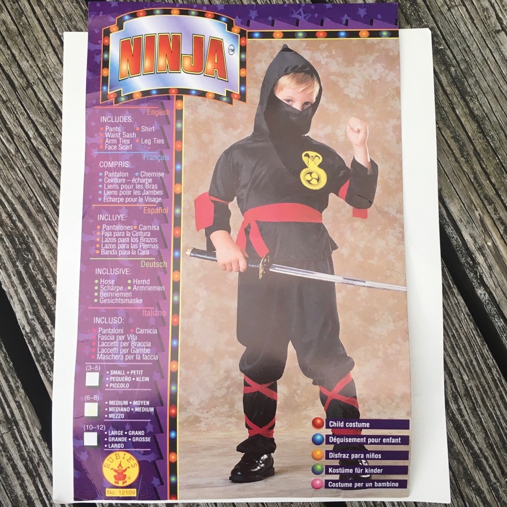 Child’s Ninja Snake Costume